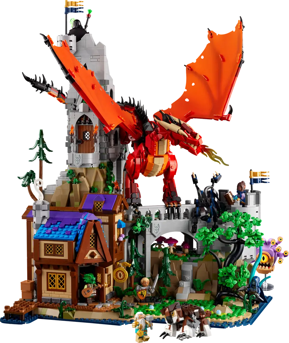 Donjons & Dragons Le Conte du Dragon Rouge (21348)